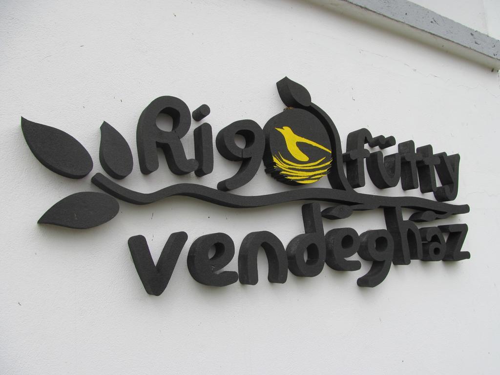 فندق Rigofuetty Vendeghaz Tiszaalpar المظهر الخارجي الصورة